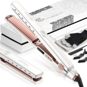1.25 Inch Professional Hair Straightener 22 Adjustable Temperatures